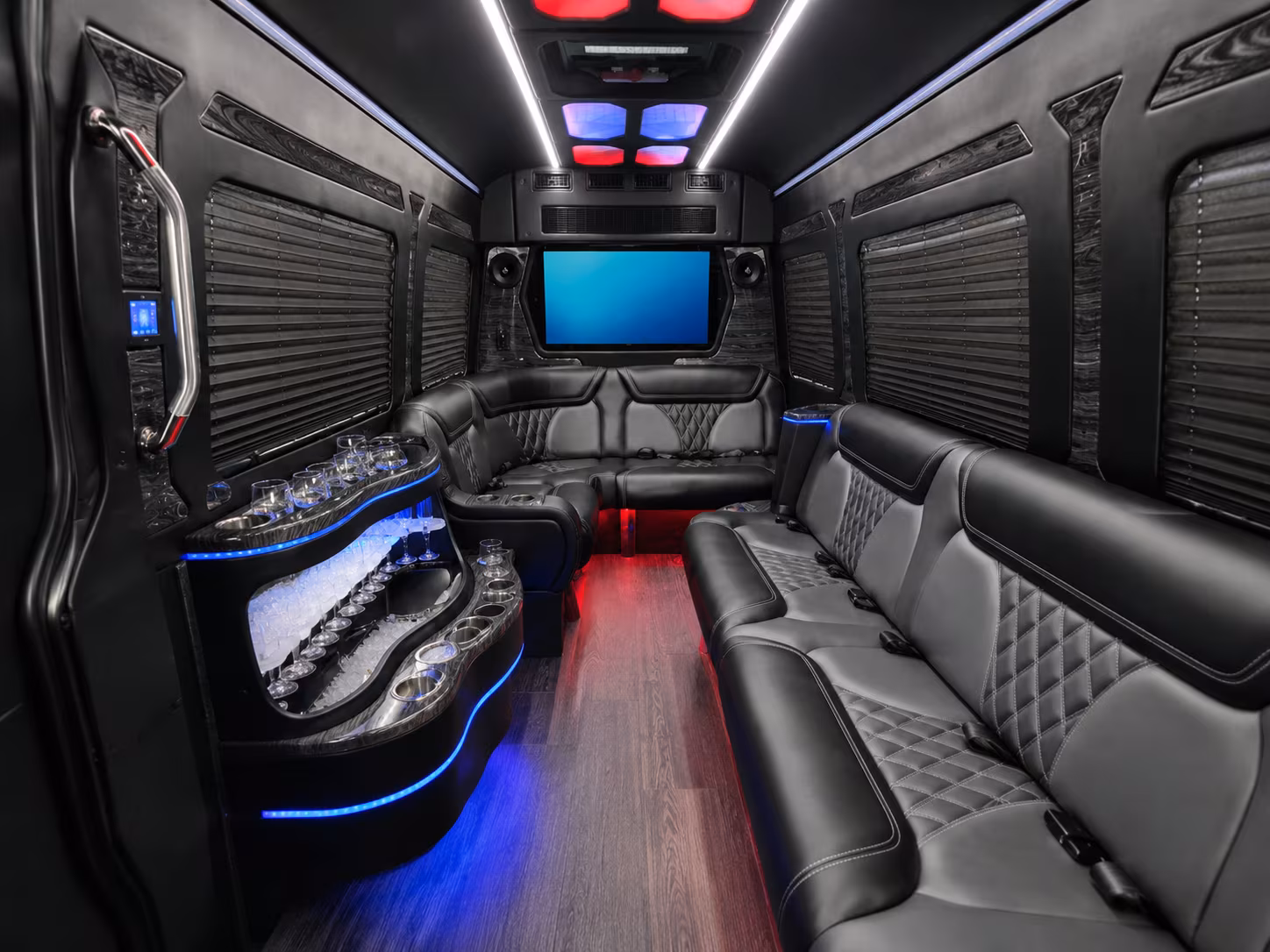 corporate client entertainment shuttles to arrowhead and kauffman
