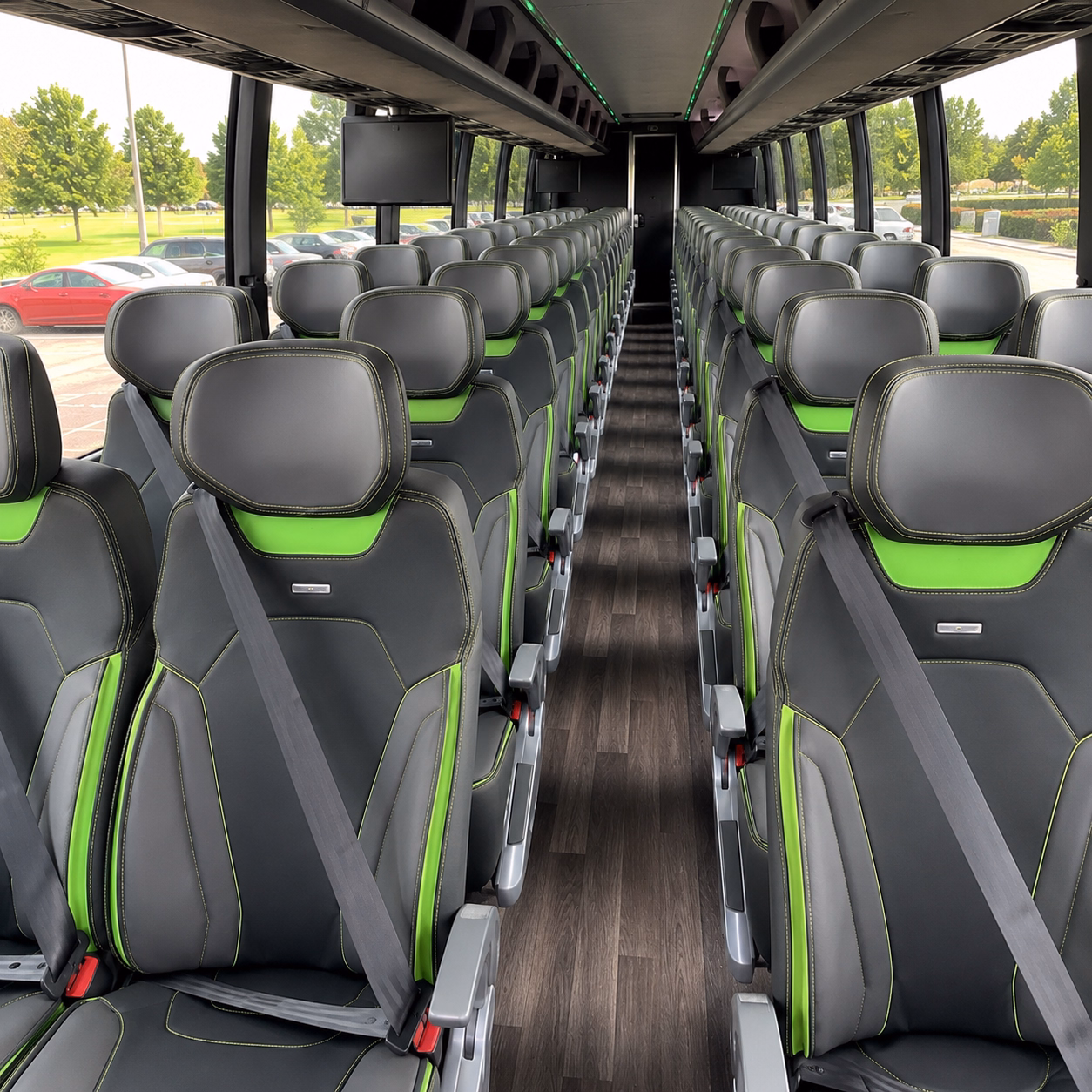 lees summit bus rental service area