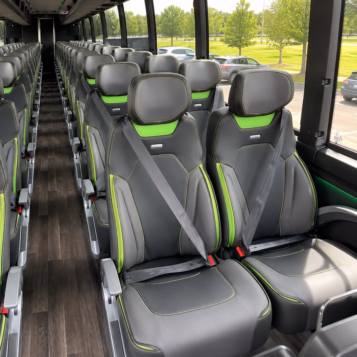 lees summit corporate event transportation onboard seating