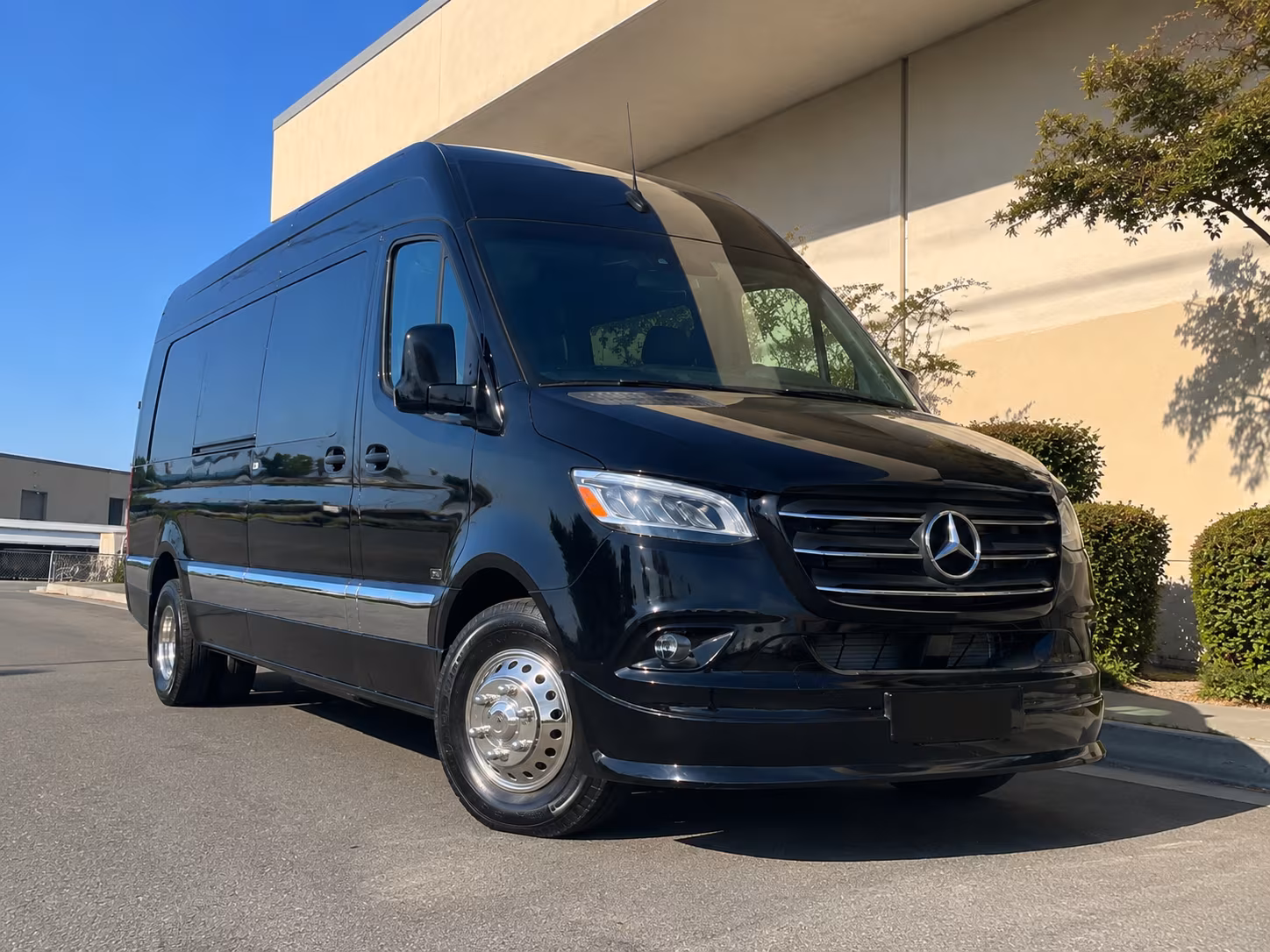 sprinter van with driver